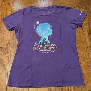 Finding Neverland kids Broadway t-shirt